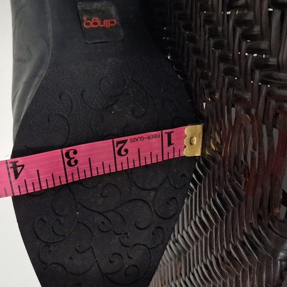 Dingo Black Western Boots Women Size 10 M - Picture 12 of 12